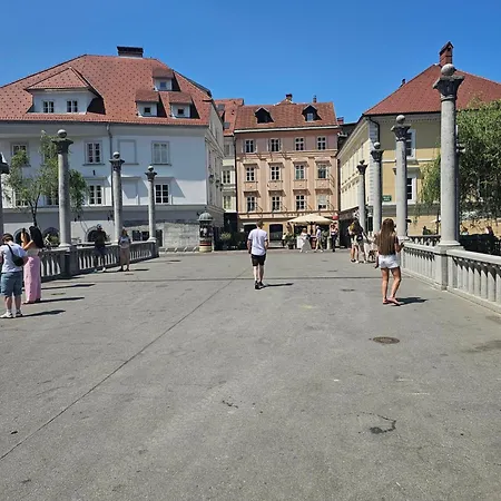 Apartment Riva In Old Town By The Cobblers' Bridge Ljubljana