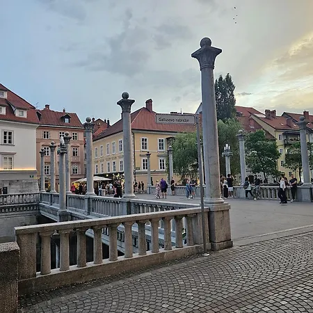 Riva In Old Town By The Cobblers' Bridge Apartment Ljubljana